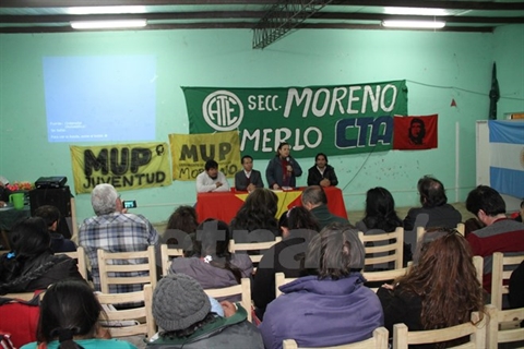 La conversation «Le Vietnam, hier et aujourdhui», 10 octobre à Buenos Aires.
Photo: Vietnamplus/CVN