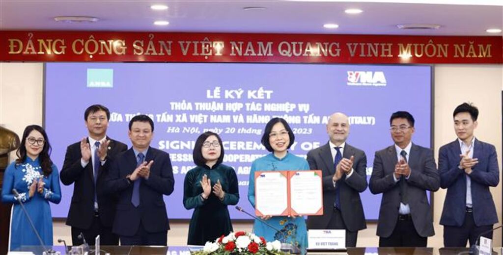 La partnership VNA-ANSA contribuisce alle relazioni vietnamite