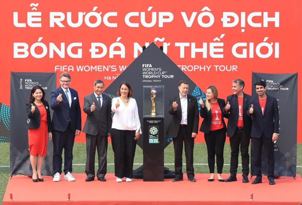 La trophée de la Coupe du monde féminine arrivera au Vietnam le 4 mars