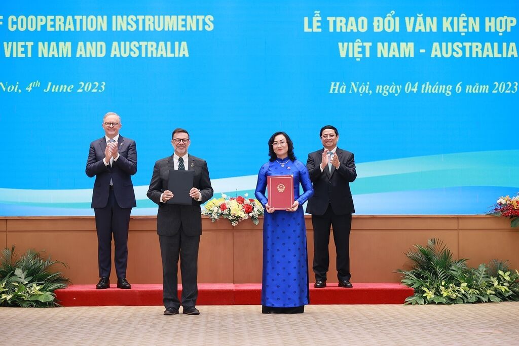 Le Pm Australien Termine Avec Succès Sa Visite Officielle Au Vietnam