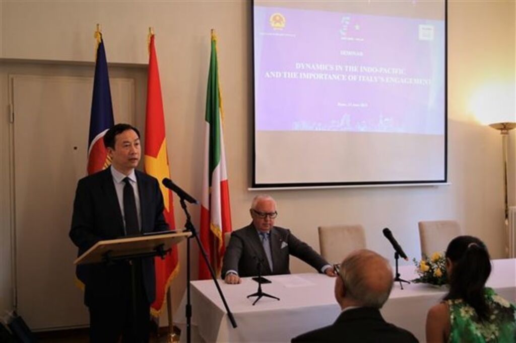 Un seminario sull’Indo-Pacifico organizzato dall’Ambasciata del Vietnam in Italia