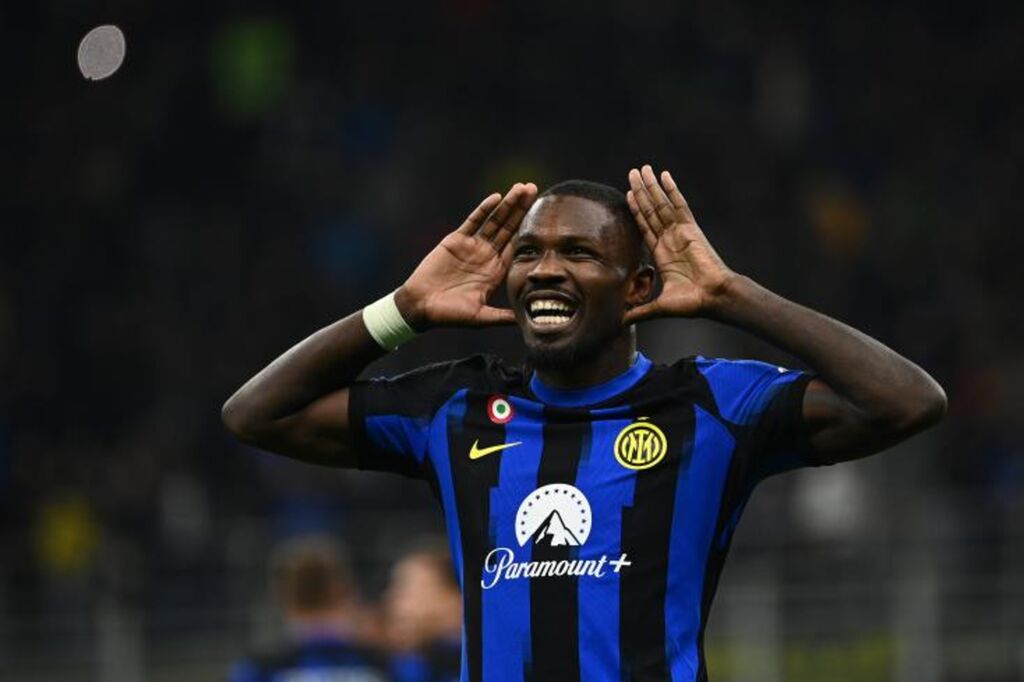 L’Inter torna in vantaggio, Thuram surclassa Lukaku