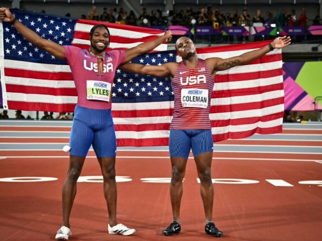 Athlétisme : Christian Coleman Bat Noah Lyles Et Décroche L'or Mondial ...