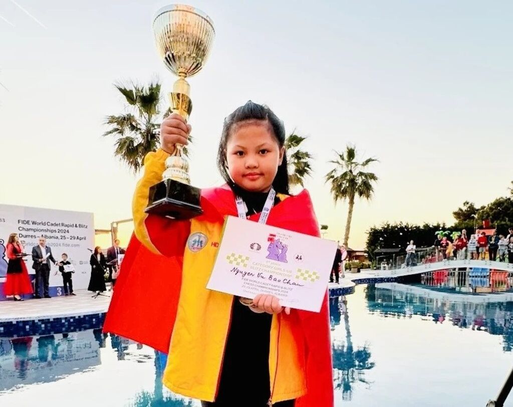 Le Vietnam remporte une médaille d’or aux World Cadet Rapid & Blitz