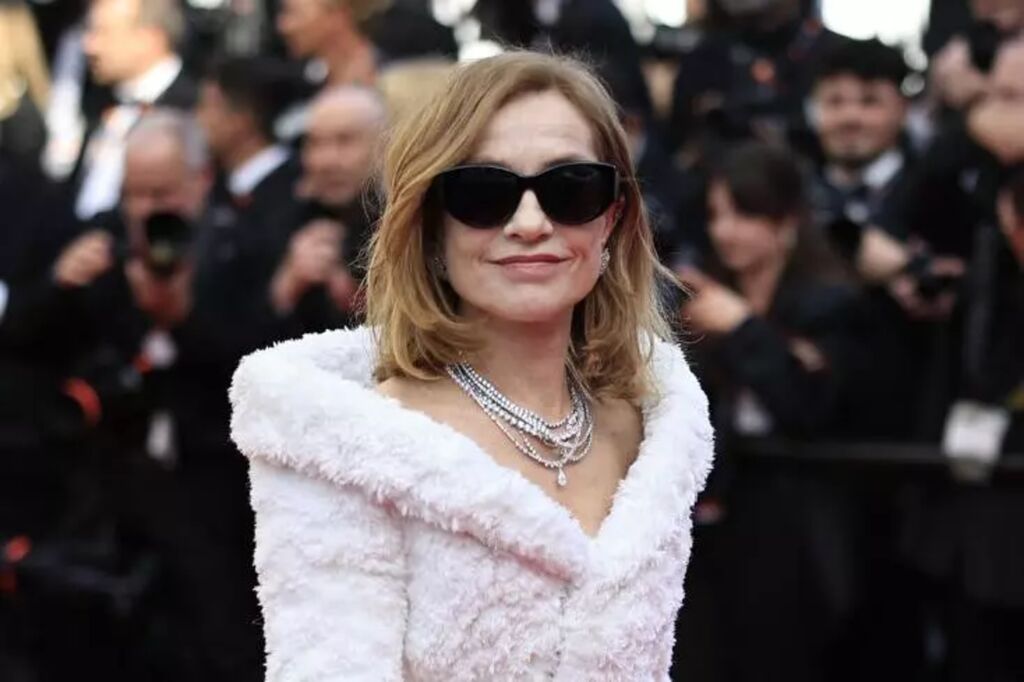 L'actrice Française Isabelle Huppert, Prix Lumière 2024