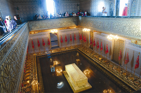 Le tombeau du roi Mohamed V. Photo : Nguyên Dat/CVN