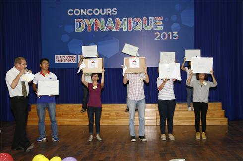 Épreuve individuelle du Concours Dynamique 2013.