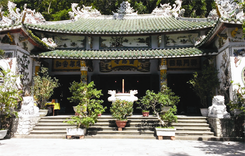 La pagode Linh Ung sur la montagne Ngu Hành Son.