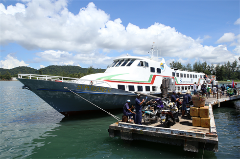 Kiên Giang dispose d’un bon réseau de transport maritime.