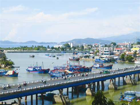     Vue de la ville de Nha Trang.    