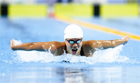 Avec un temps de 4’46’’16, la nageuse Ánh Viên a battu le record des SEA Games du 400 m x 4 nages dames.