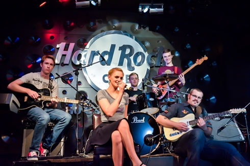 Musique lancement du concours  Hard  Rock  Rising 2014 