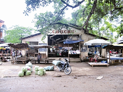 Le marché de Chu de la province de Thai Nguyên