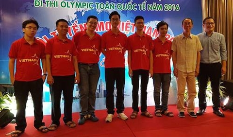 Olympiades : moisson de médailles pour les élèves vietnamiens