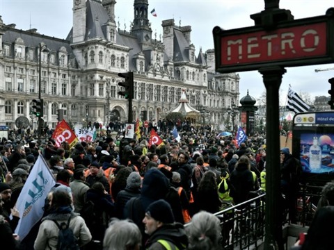 Retraites Au 24e Jour De Mobilisation Des Manifestations