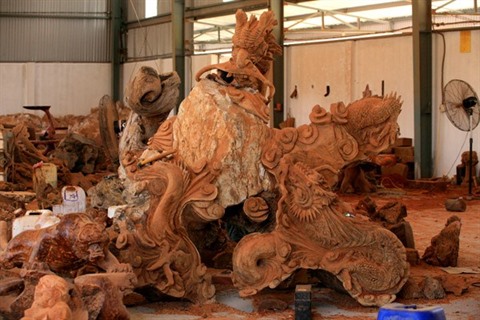 La sculpture sur bois de Dông Giao
