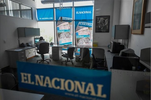 Venezuela : saisie du siège du journal El Nacional