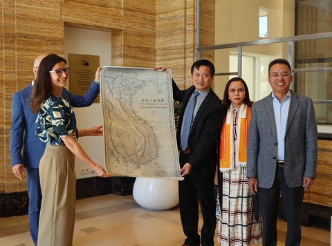 Vietnam donates Great An Nam Map to House of European History