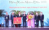 Têt : les dirigeants de Hô Chi Minh-Ville rencontrent des Vietnamiens d'outre-mer
