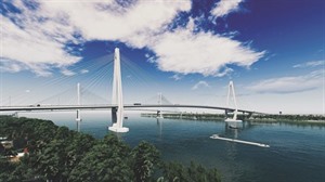 Cinq ponts importants du delta du Mékong